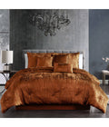 Riverbrook Home Turin Comforter Set, Queen, Spice, 7-Piece Set