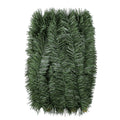 50' Non-Lit Soft Christmas Garland, Green, PVC, by Holiday Time