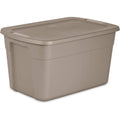 30gal Storage Tote Gray - Room Essentials