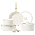 Carote 11pcs Pots and Pans Set, Nonstick Cookware
