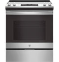 GE JS645SLSS 30" Slide-In Electric Range Stainless Steel