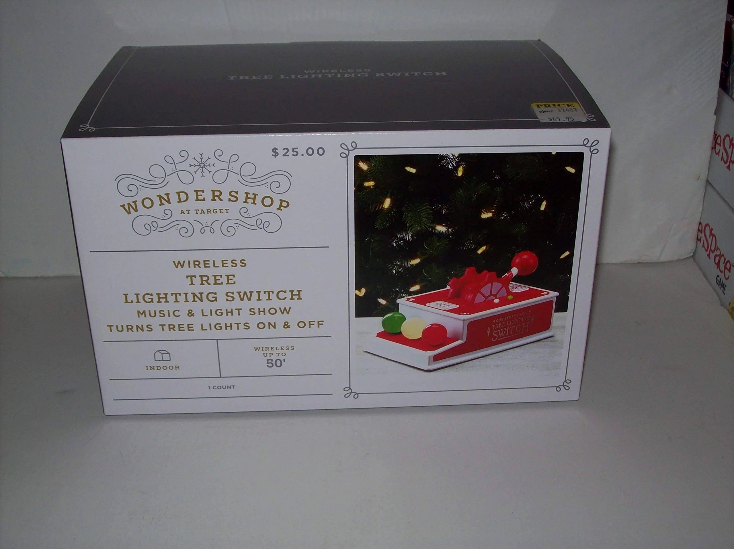 Wondershop Christmas Controller Decorative Figurine Magic Tree Lighting Switch