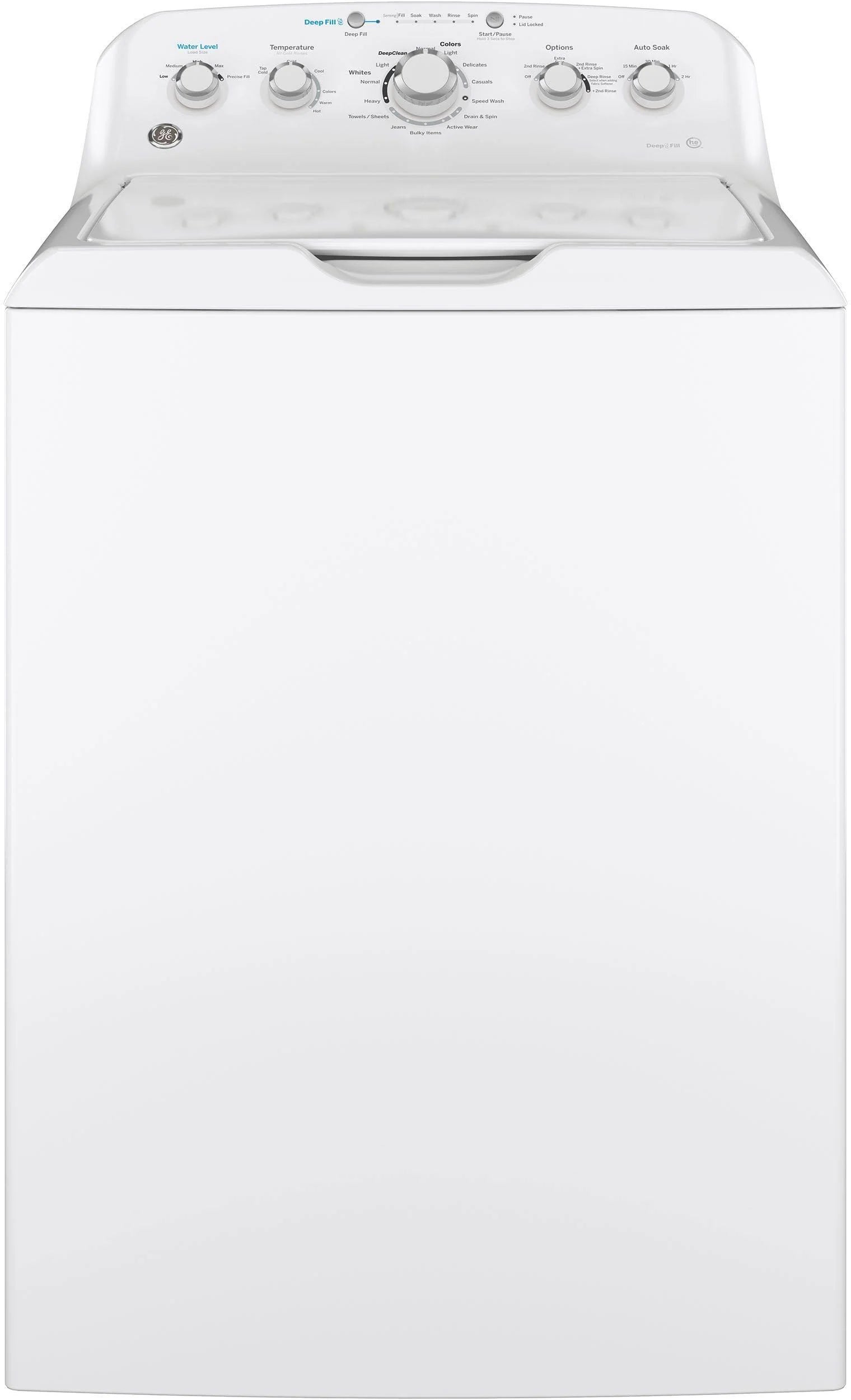 GE GTW465ASNWW 4.5 Cu. ft. White Top Load Washer