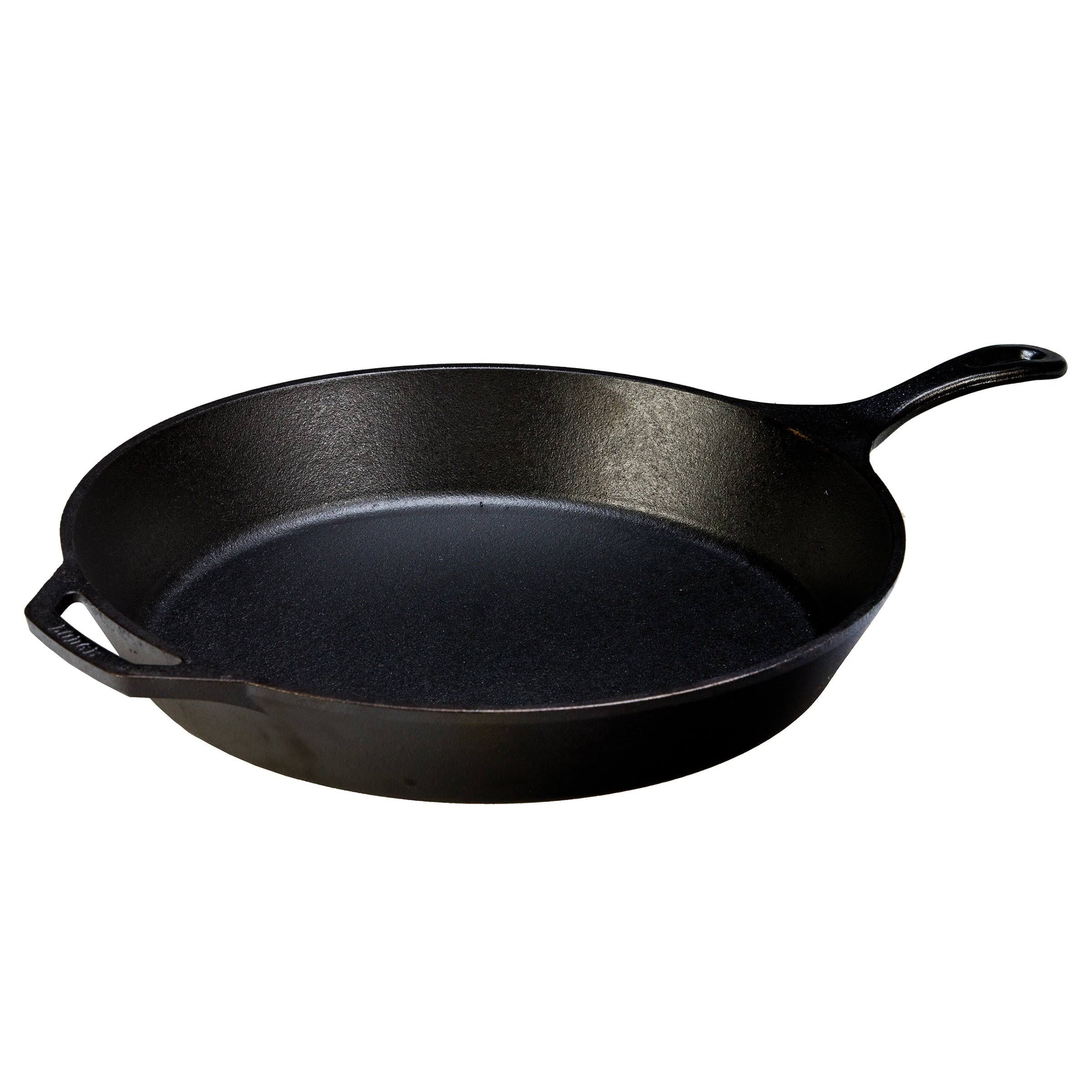 Lodge L14SK3 Pre-Seasoned Skillet, Black, 15-1/4"