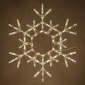 Kringle Traditions LED Folding Snowflake Lights, Warm White, 36"