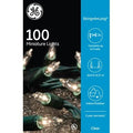 GE Clear Christmas Lights 100 Miniature String