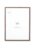 Opposite Wall (18x24 in 46x61 cm) Dark Oak Solid Oak Wood Picture Frame Poster Frame Wall Photo Frame