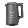 Beautiful 1.7 Liter One Touch Electric Kettle Oyster Grey by Drew Barrymore