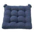 Mainstays Textured Chair Cushion, Navy, 1-Piece, 15.5 inch L x 16 inch W, Size: 15.5 inch x 16 inch x 2.95 inch