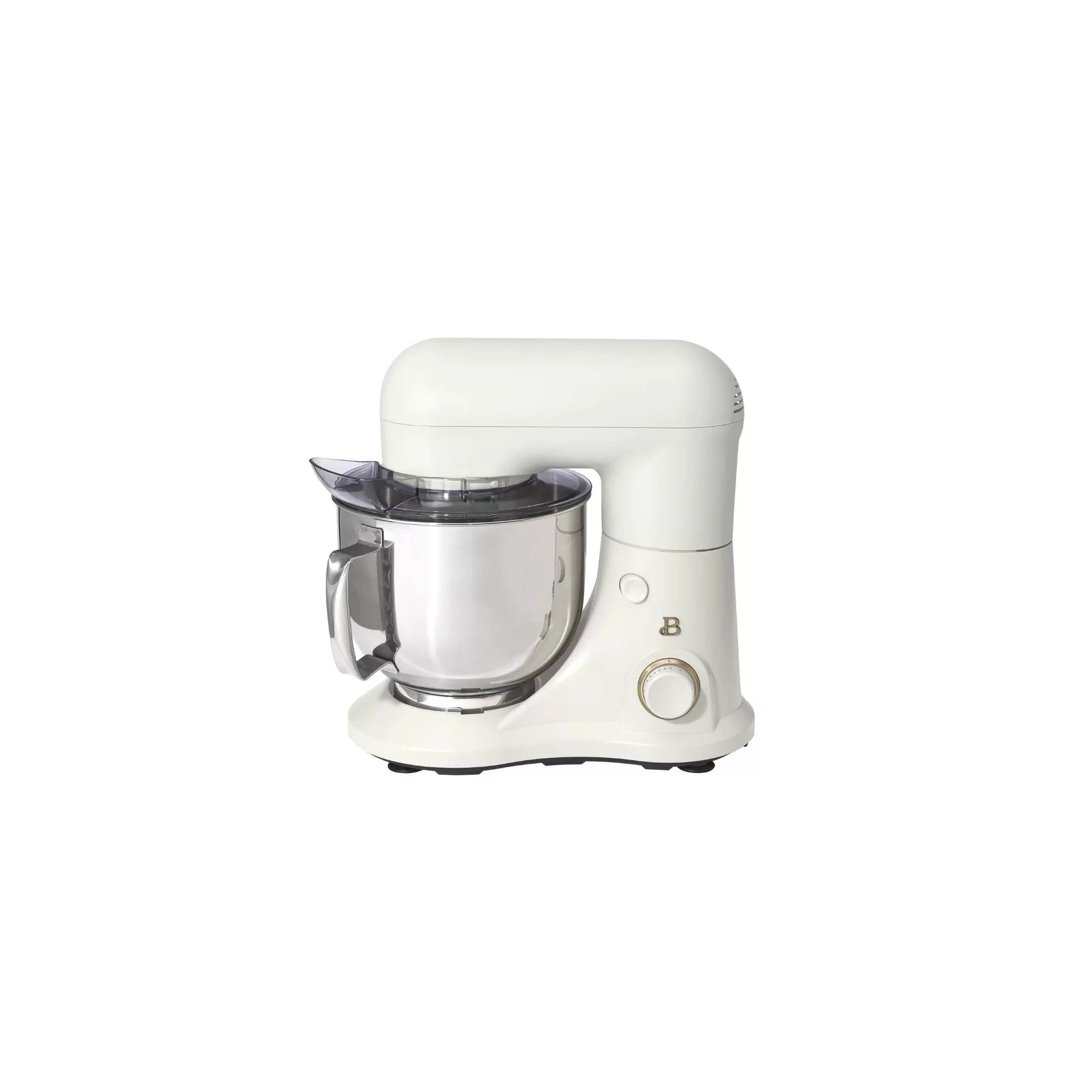 Beautiful 5.3Qt Capacity Lightweight & Powerful Tilt-Head Stand Mixer, White Icing by Drew Barrymore