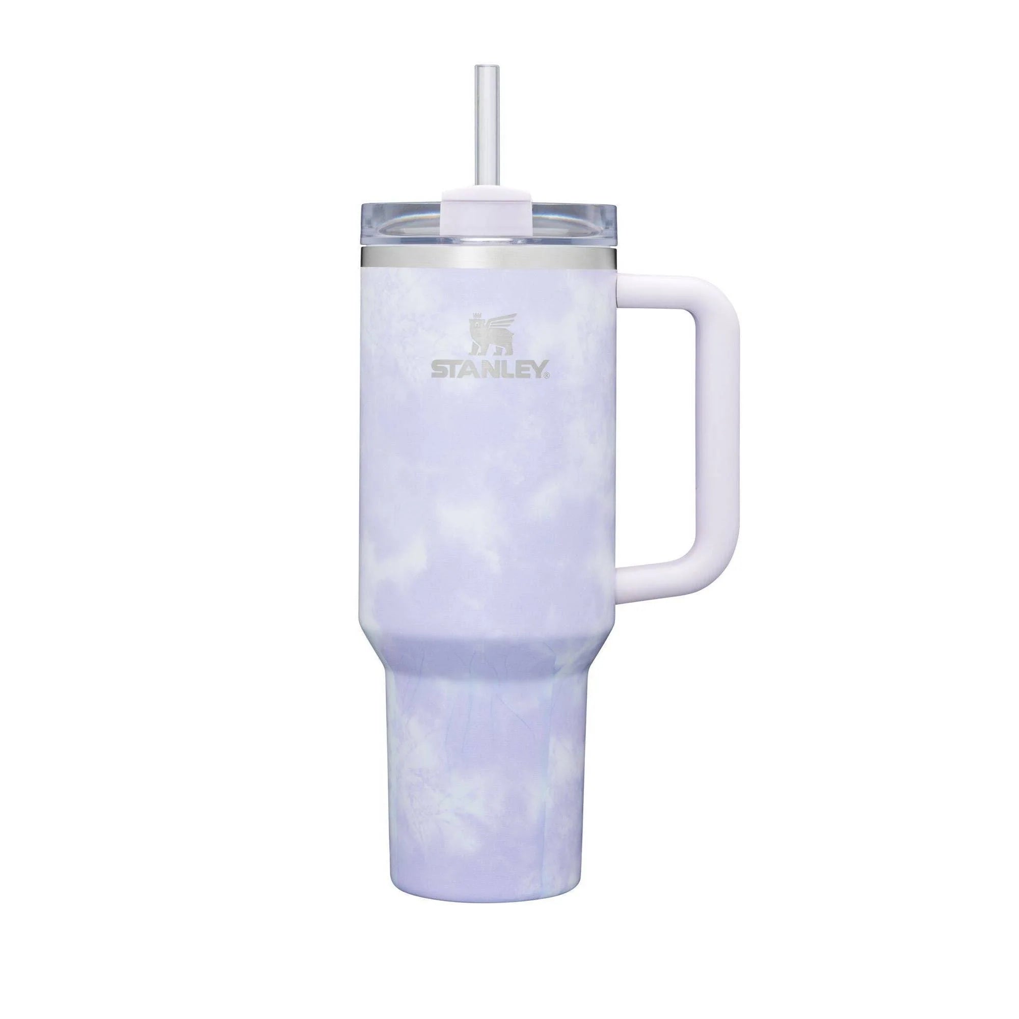 Stanley Dining | Stanley 40oz Wisteria Tie Dye Tumbler | Color: Purple/White | Size: Os | Disneyjill's Closet