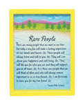 Blue Mountain Arts Miniature Easel Print with Magnet Rare People 4.9 x 3.6 in., Perfect Birthday, Thank You, Christmas, or Thinking of You