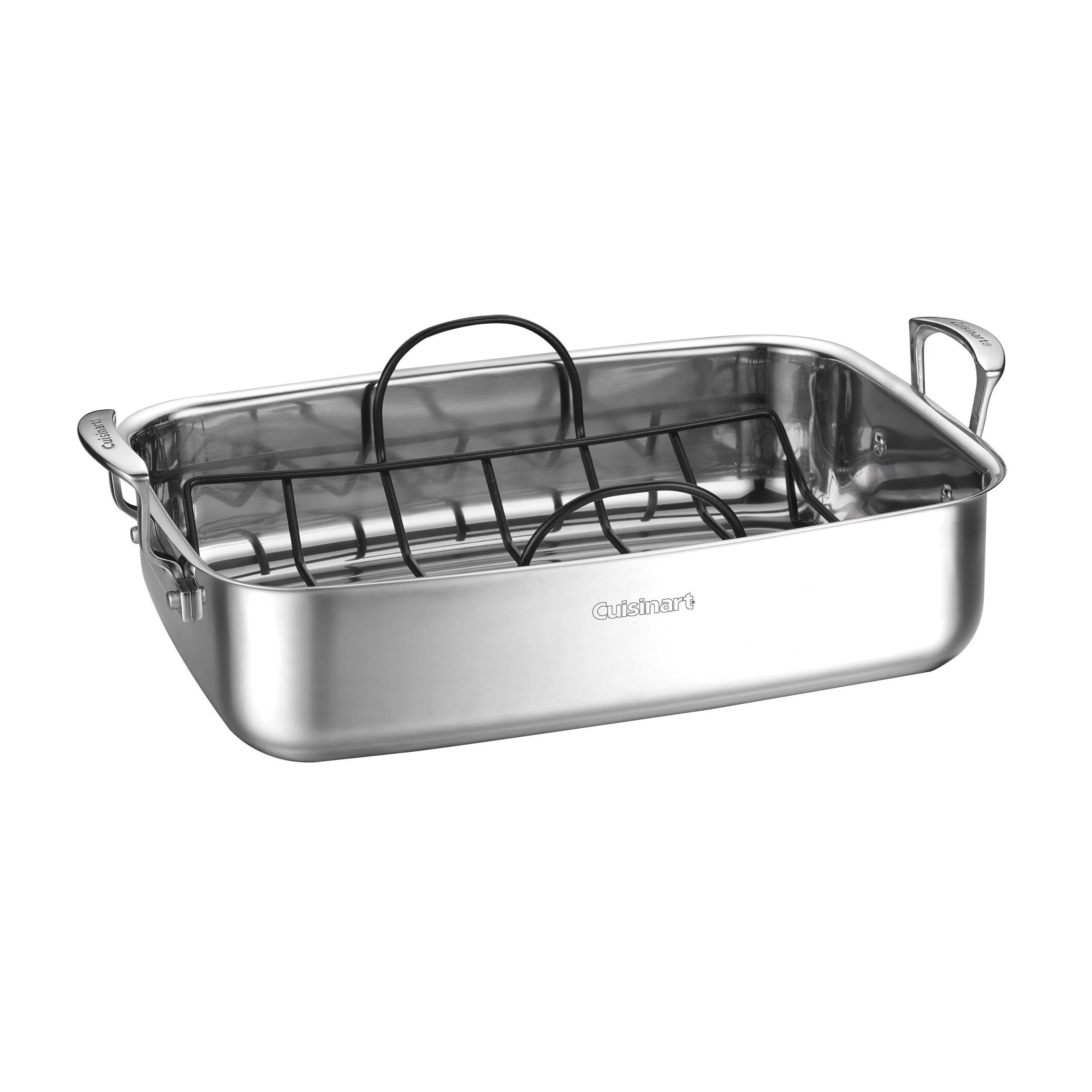 Cuisinart 15" Stainless Steel Roaster with Non-Stick Rack