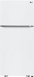 LG LTCS20020W 20.2 Cu. ft. Top-Freezer Refrigerator - White