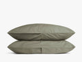 Parachute Percale Pillowcase, Set of 2 - Moss