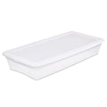 Sterilite 41-Quart (39 L) Storage Box, White