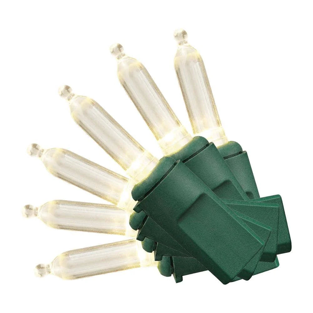 Home Accents Holiday 300-Light Mini Warm White LED Christmas Lights