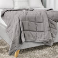 Tranquility Antimicrobial Quilted Weighted Blanket, 12lb