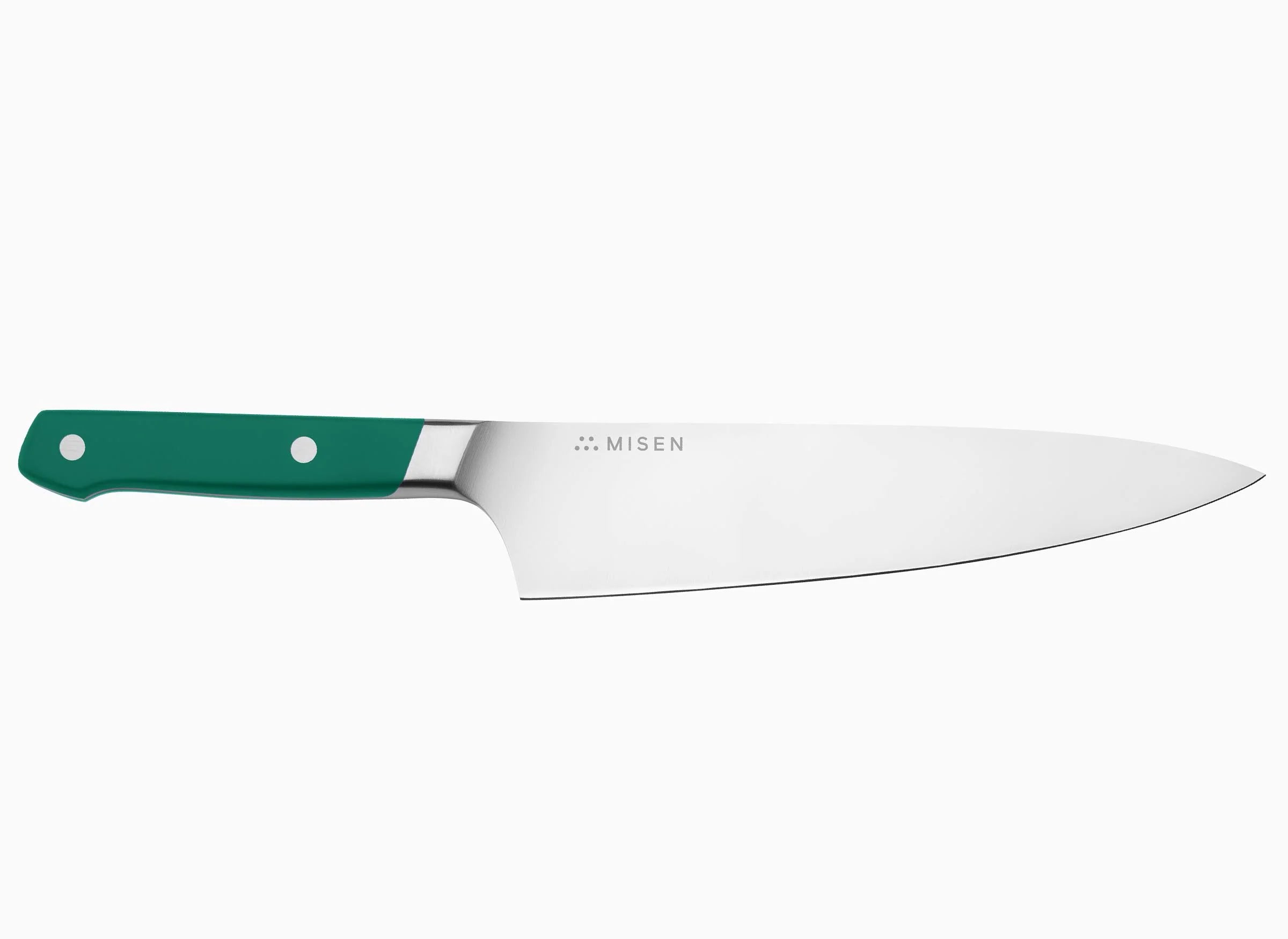 Misen | 2023 Best 8" Chef��s Knife | Green | Carbon Steel