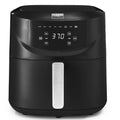 Bella Pro Series - 8-Qt. Digital Air Fryer with Divided Basket - Black
