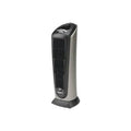 Lasko Ceramic Tower Heater with Remote - Silver/Black