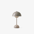 &Tradition Flowerpot Table Lamp Portable VP9 Grey Beige