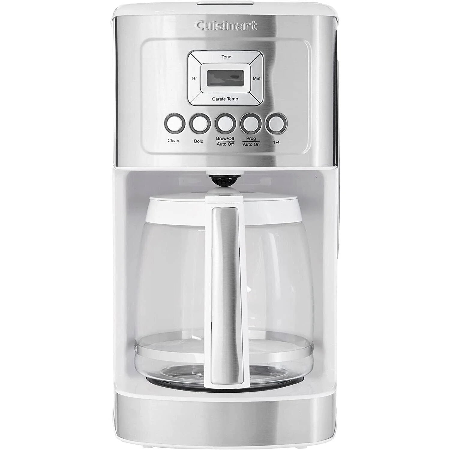 Cuisinart 14 Cup Programmable PerfecTemp Coffeemaker, White
