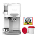 Cuisinart Mix It in Soft Serve Ice Cream Maker (White) w/ Cups Bundle