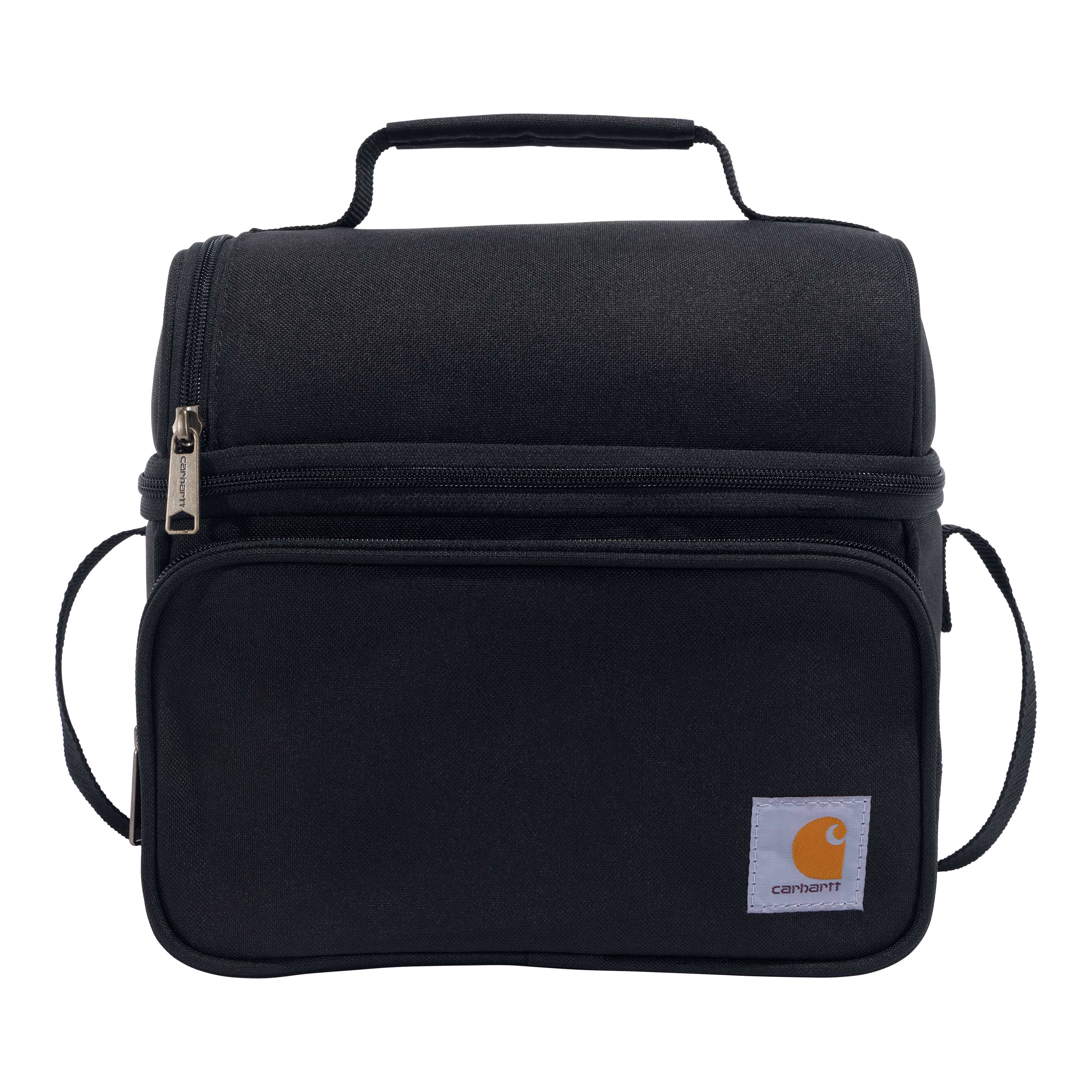 Carhartt Insulated 12 Can Two Compartment Lunch Cooler | Black