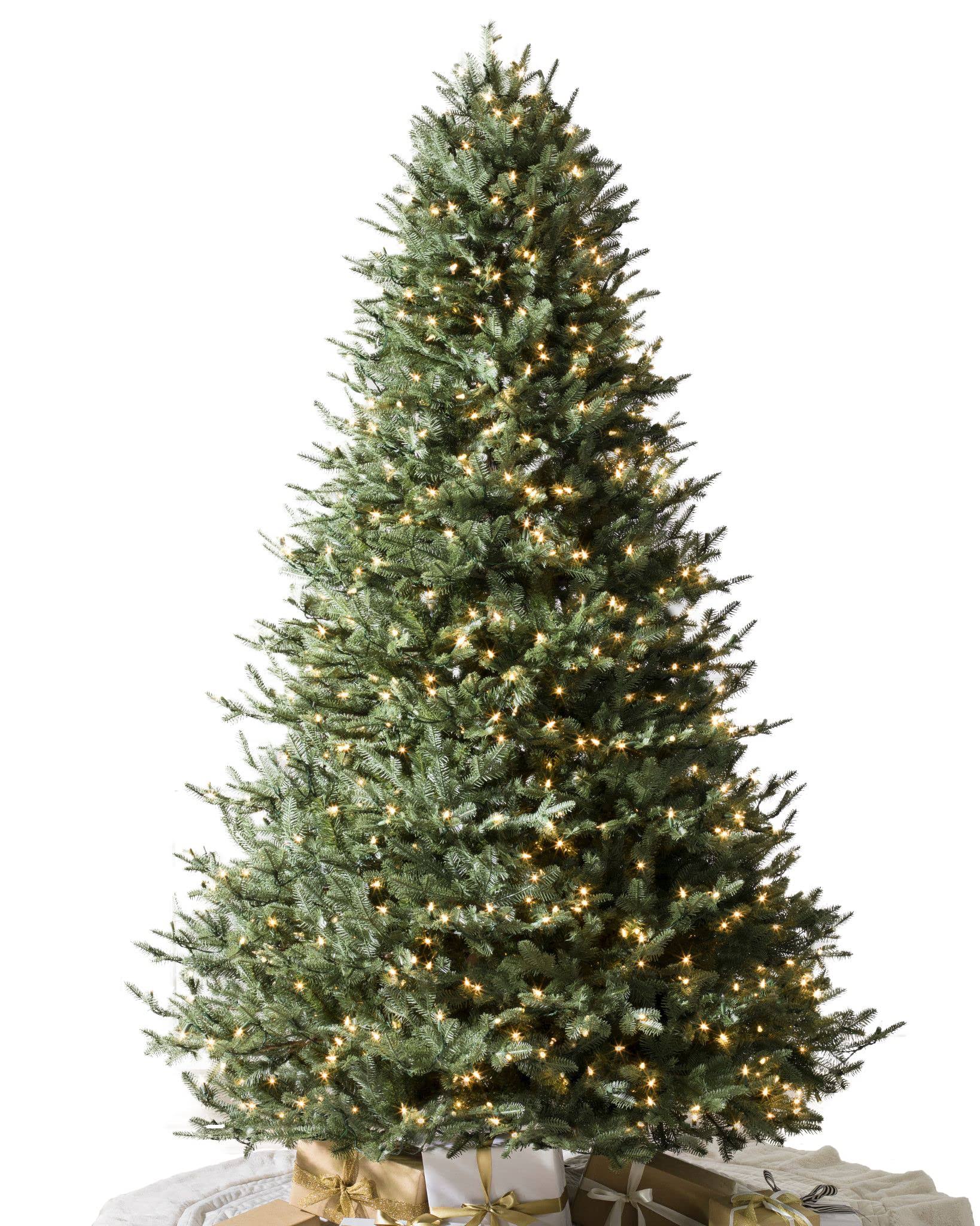 Balsam Hill Balsam Fir 6.5-Foot Pre-Lit Artificial Tree in Green