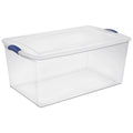 Sterilite 105 qt Latch Box, Stadium Blue - Single
