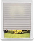 Redi Shade No Tools Original Light Filtering Pleated Paper Shade Natural, 36 in x 72 in.