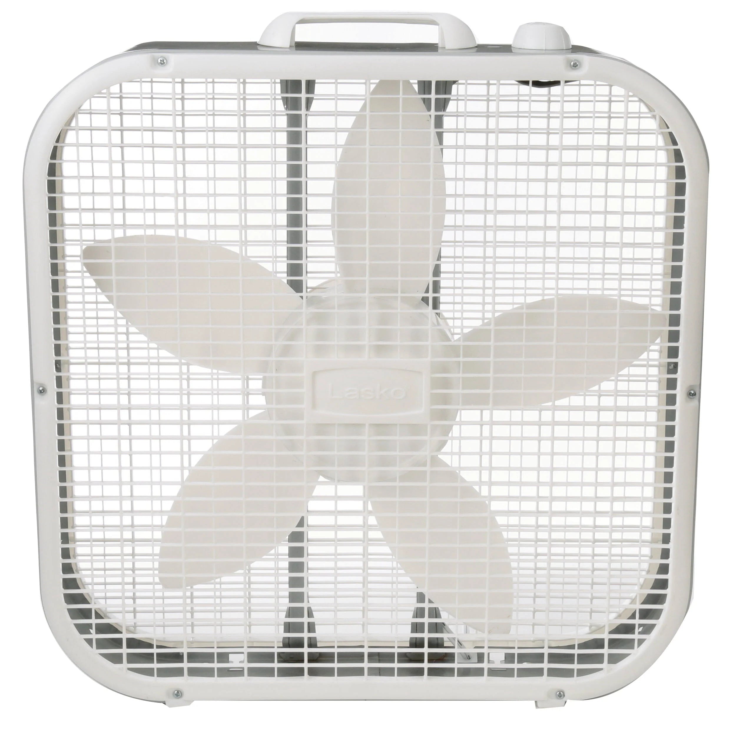Lasko 20" Box 3-Speed Fan, White
