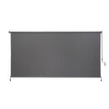 Coolaroo Roller Shade Cordless Light Filtering Fabric Exterior Pewter