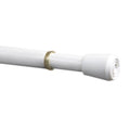Mainstays Spring Tension Window Curtain Rod, 7/16 inch Diameter, Size: 18 inch - 28 inch, White
