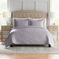 Croft & Barrow Anna Solid Quilt or Sham, Grey, Std Sham