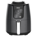 Ninja 4 Quart Air Fryer with Reheat & Dehydrate, Black/Silver, AF100WM