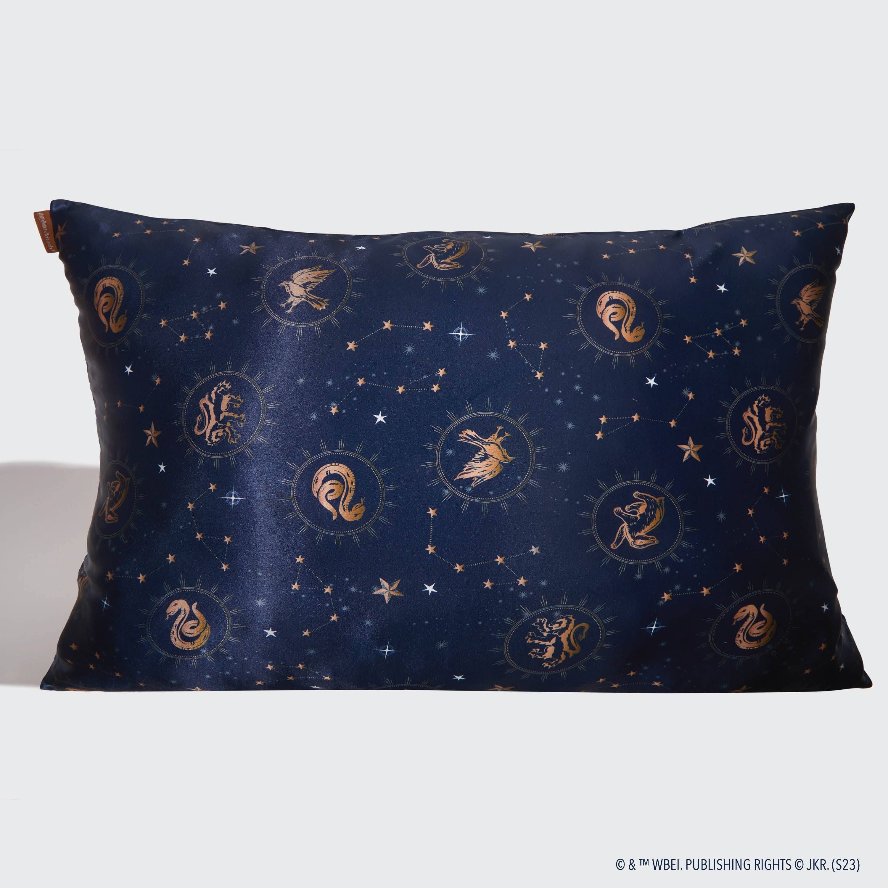 Harry Potter x Kitsch Satin Pillowcase - Midnight at Hogwarts