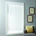 Better Homes & Gardens 2" White Faux Wood Cordless Blinds - Each