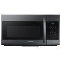 Samsung 1.7-cu ft Over-The-Range Microwave (Black Stainless Steel) | Me17r7021eg