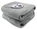 Biddeford Microplush Heated Throw Grey