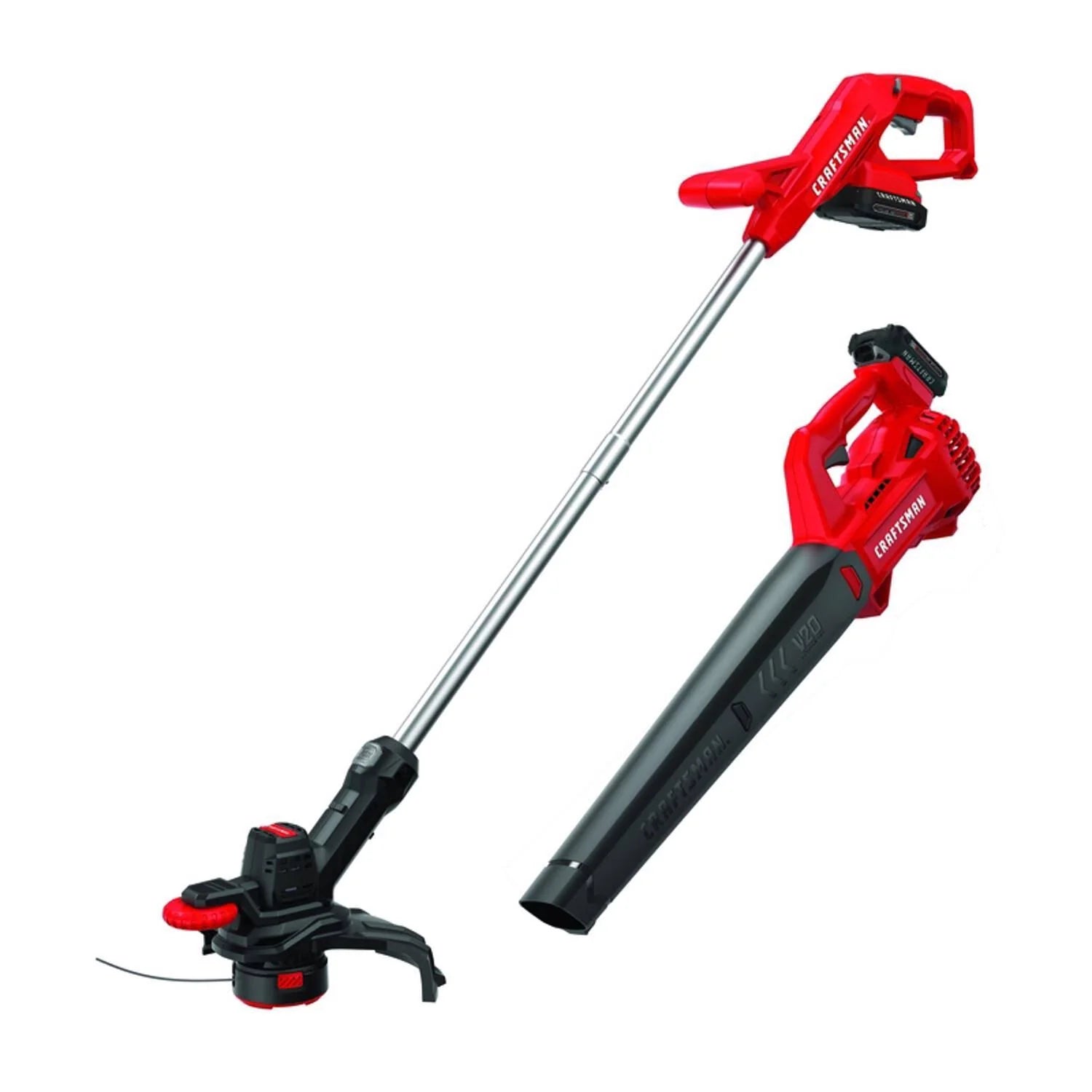 Craftsman V20 CMCK279C2 10 in. Battery Blower/Trimmer Combo Kit (Battery & Charger)
