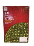 Home Accents Holiday 300 Clear Incandescent High Density Mini Net Lights