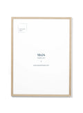 Solid Oak (Wood) Photo & Picture Frame, size, 18x24 in | 46x61 cm