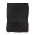 Mainstays Basic Bath Collection - Single Bath Towel, Solid Rich Black