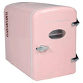 Frigidaire Retro Mini Compact Beverage Refrigerator Pink, 6 Can