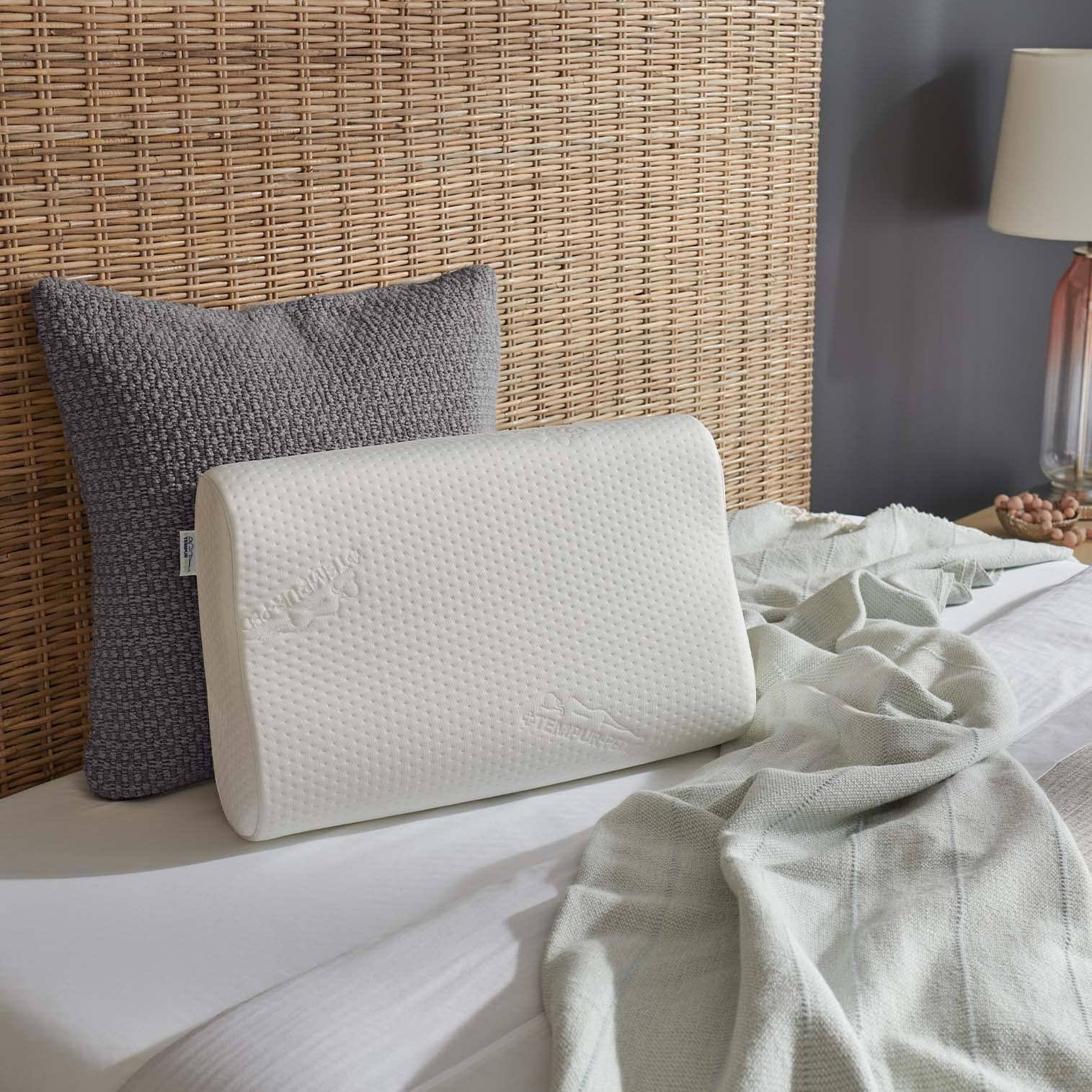 Tempur-Pedic Large White Neck Pillow