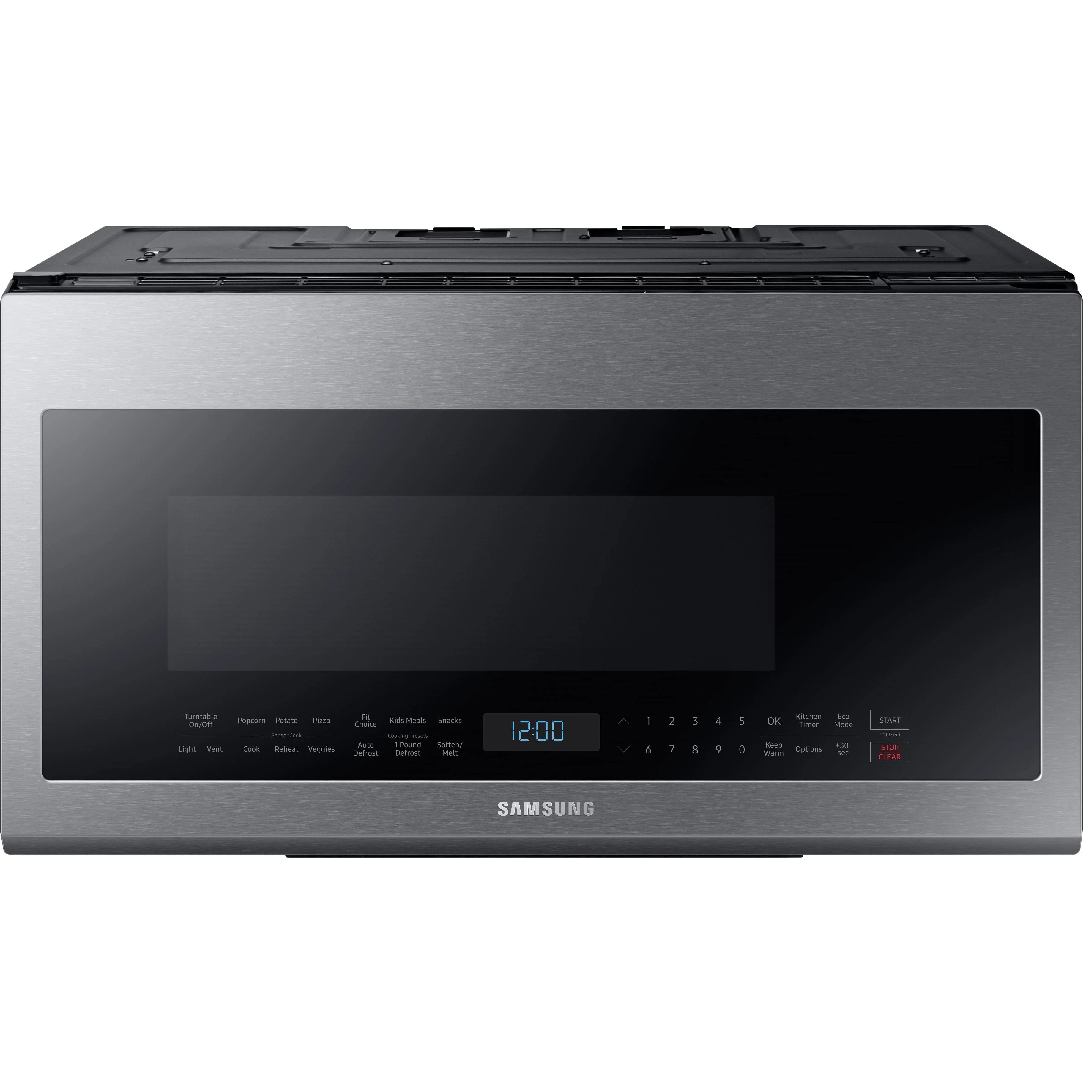 Samsung - 2.1 Cu. ft. Over The Range Microwave - Stainless Steel